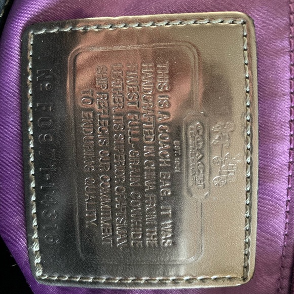 Coach Satchel - Picture 6 of 9